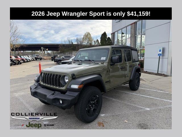 2026 Jeep Wrangler WRANGLER 4-DOOR SPORT