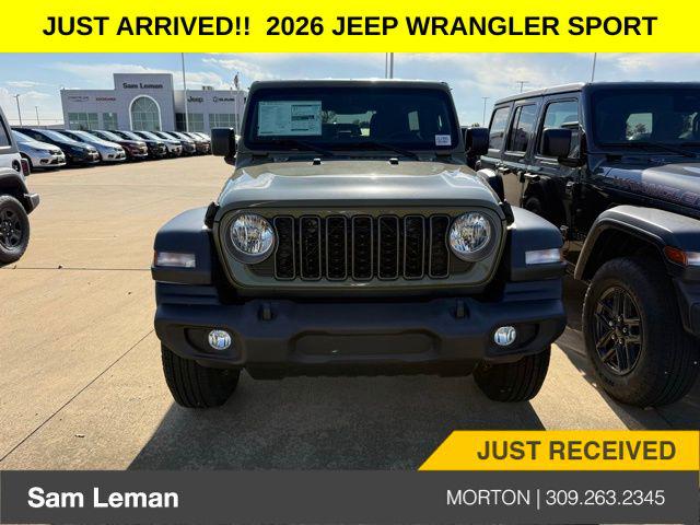 2026 Jeep Wrangler WRANGLER 4-DOOR SPORT 2026 Jeep Wrangler WRANGLER 4-DOOR SPORT