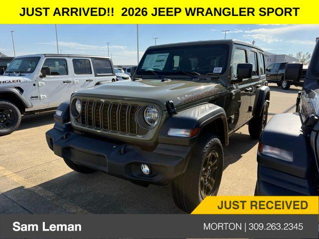 2026 Jeep Wrangler WRANGLER 4-DOOR SPORT 2026 Jeep Wrangler WRANGLER 4-DOOR SPORT