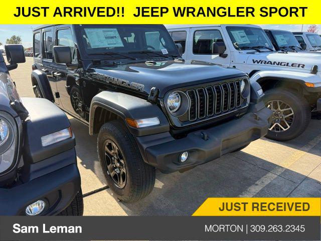 2026 Jeep Wrangler WRANGLER 4-DOOR SPORT 2026 Jeep Wrangler WRANGLER 4-DOOR SPORT