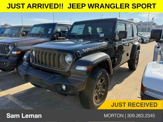 2026 Jeep Wrangler WRANGLER 4-DOOR SPORT 2026 Jeep Wrangler WRANGLER 4-DOOR SPORT