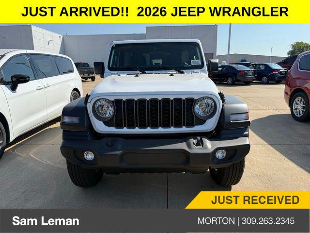 2026 Jeep Wrangler WRANGLER 4-DOOR SPORT 2026 Jeep Wrangler WRANGLER 4-DOOR SPORT