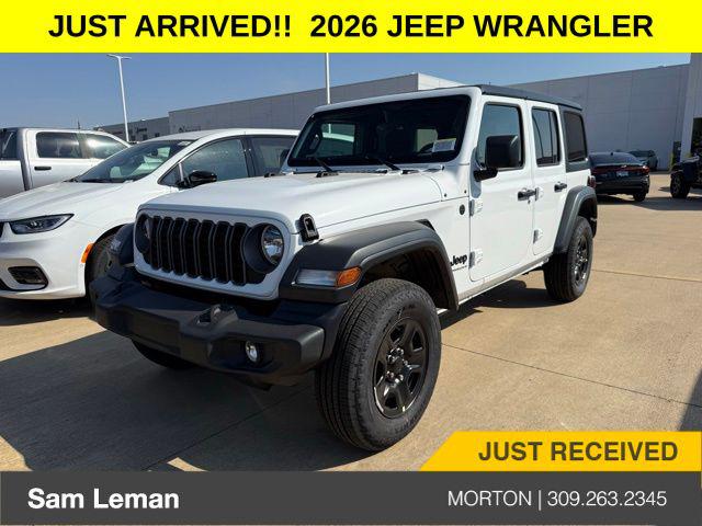 2026 Jeep Wrangler WRANGLER 4-DOOR SPORT 2026 Jeep Wrangler WRANGLER 4-DOOR SPORT