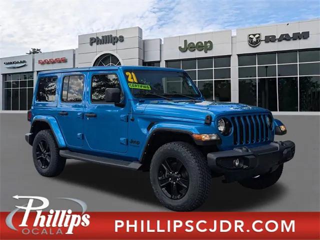 2021 Jeep Wrangler Unlimited Sahara Altitude 4x4 2021 Jeep Wrangler Unlimited Sahara Altitude 4x4