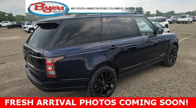 2017 Land Rover Range Rover 5.0L V8 Supercharged 2017 Land Rover Range Rover 5.0L V8 Supercharged