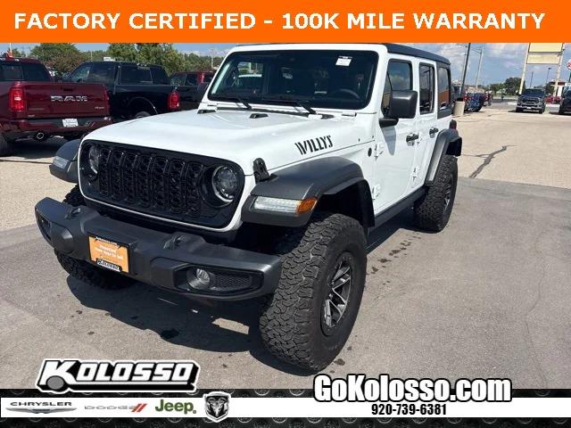 2024 Jeep Wrangler 4-Door Willys 4x4 2024 Jeep Wrangler 4-Door Willys 4x4