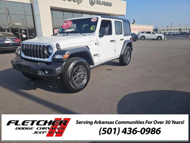 2024 Jeep Wrangler 4-Door Sport S 4x4 2024 Jeep Wrangler 4-Door Sport S 4x4