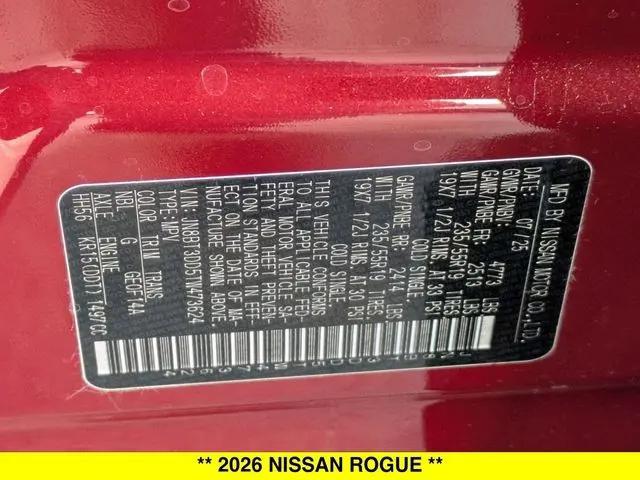 2026 Nissan Rogue Platinum
