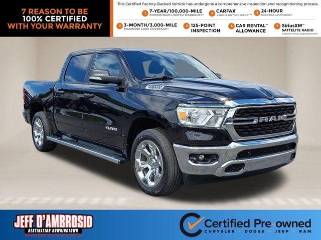 2022 RAM 1500 Big Horn Crew Cab 4x4 57 Box