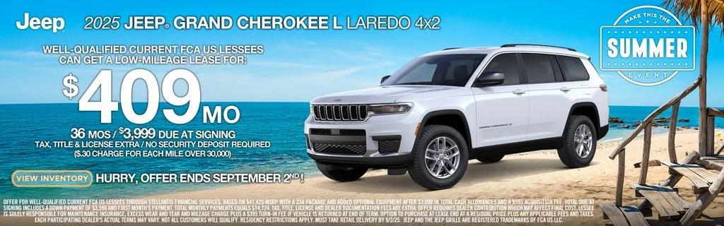 2025 Jeep Grand Cherokee GRAND CHEROKEE LAREDO 4X4