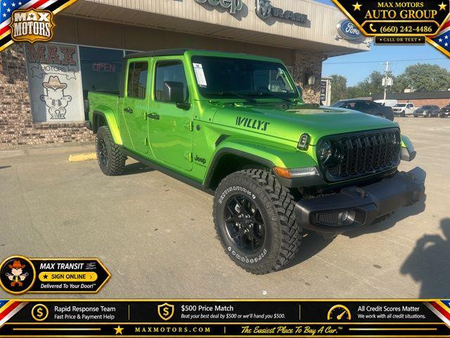 2025 Jeep Gladiator GLADIATOR WILLYS 4X4 2025 Jeep Gladiator GLADIATOR WILLYS 4X4
