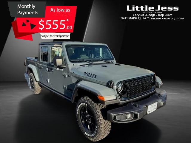 2025 Jeep Gladiator GLADIATOR WILLYS 4X4 2025 Jeep Gladiator GLADIATOR WILLYS 4X4