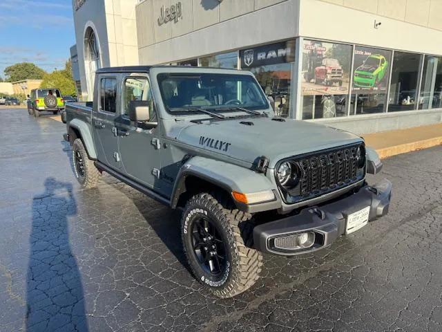 2025 Jeep Gladiator GLADIATOR WILLYS 4X4 2025 Jeep Gladiator GLADIATOR WILLYS 4X4