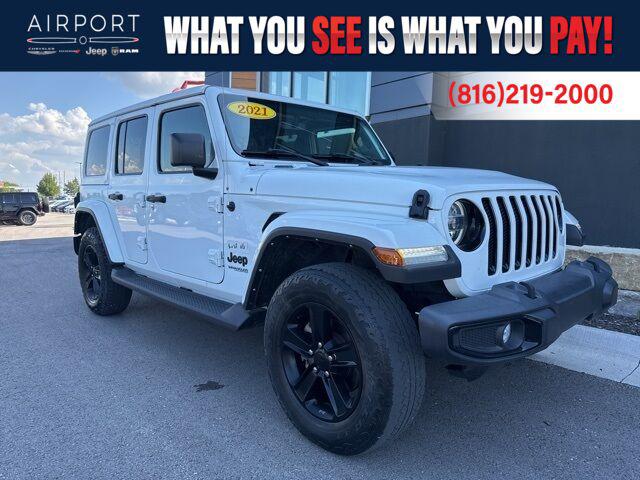 2021 Jeep Wrangler Unlimited Sahara Altitude 4x4 2021 Jeep Wrangler Unlimited Sahara Altitude 4x4