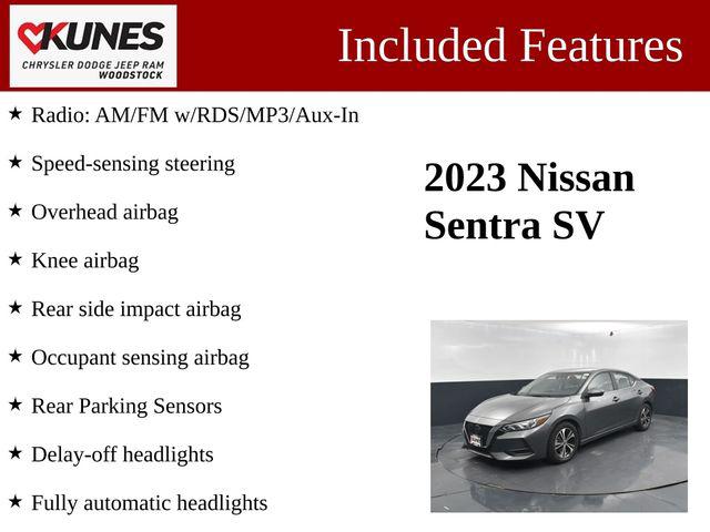 2023 Nissan Sentra SV Xtronic CVT 2023 Nissan Sentra SV Xtronic CVT