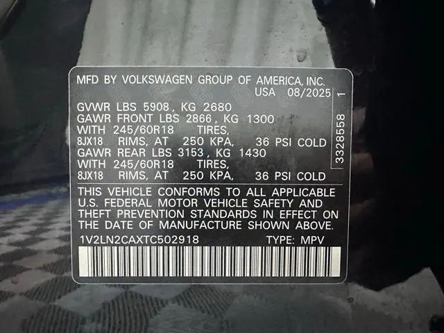 2026 Volkswagen Atlas SE