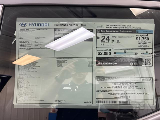 2026 Hyundai Santa Cruz SEL