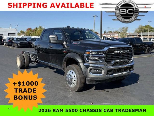 2026 RAM Ram 5500 Chassis Cab RAM 5500 TRADESMAN CHASSIS CREW CAB 4X4 84 CA