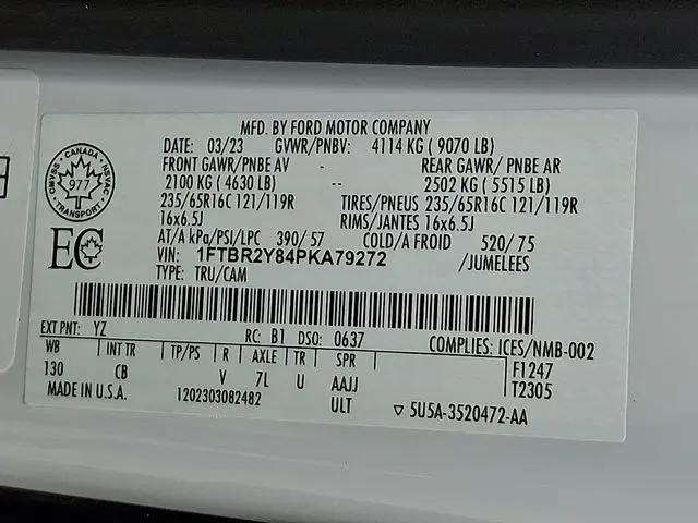 2023 Ford Transit Cargo Van T-250