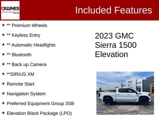 2023 GMC Sierra 1500 Elevation 2023 GMC Sierra 1500 Elevation