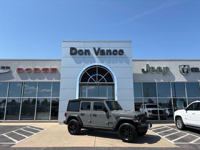 2021 Jeep Wrangler Unlimited Willys 4x4 2021 Jeep Wrangler Unlimited Willys 4x4