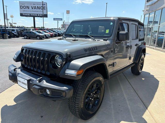 2021 Jeep Wrangler Unlimited Willys 4x4 2021 Jeep Wrangler Unlimited Willys 4x4