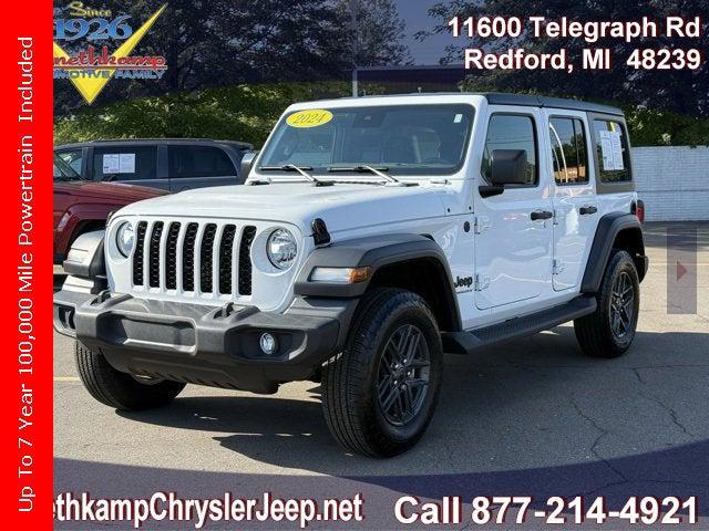 2024 Jeep Wrangler 4-Door Sport S 4x4 2024 Jeep Wrangler 4-Door Sport S 4x4