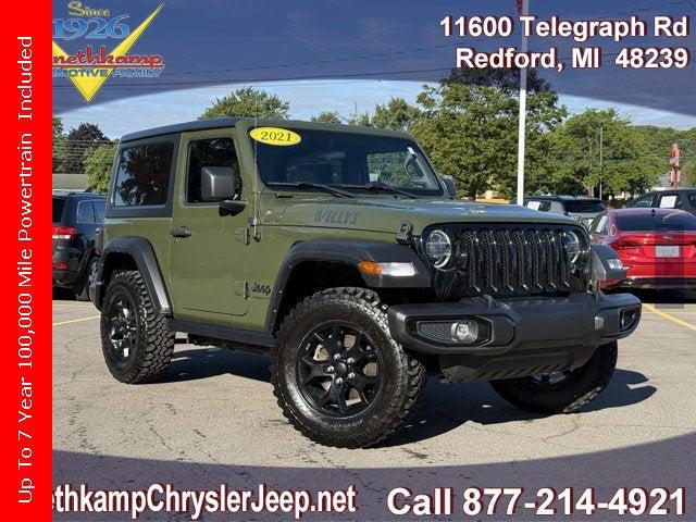 2021 Jeep Wrangler Willys 4X4 2021 Jeep Wrangler Willys 4X4