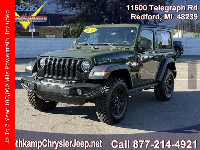 2021 Jeep Wrangler Willys 4X4 2021 Jeep Wrangler Willys 4X4