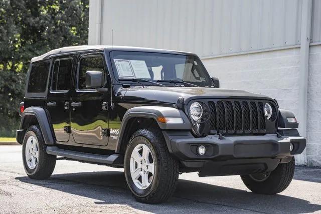 2019 Jeep Wrangler Unlimited Sport S 4x4