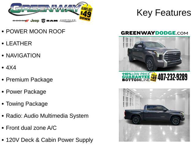 2022 Toyota Tundra Limited 2022 Toyota Tundra Limited
