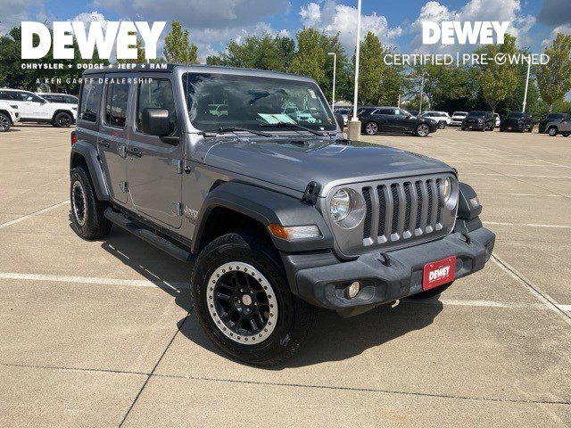 2018 Jeep Wrangler Unlimited Sport S 4x4