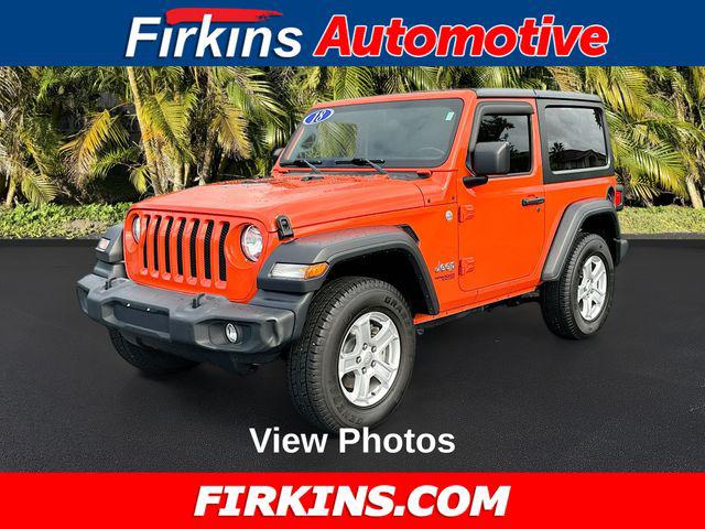 2018 Jeep Wrangler Sport S 4x4 2018 Jeep Wrangler Sport S 4x4
