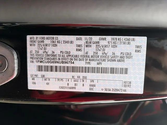 2022 Ford Escape SE