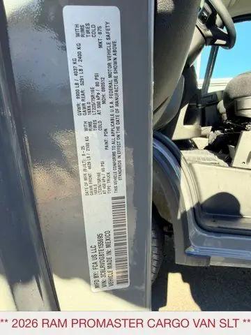 2026 Ram ProMaster Window Van SLT+