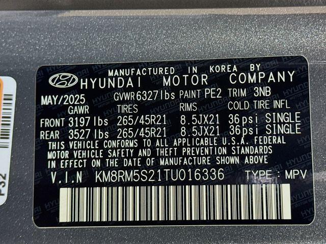 2026 Hyundai Palisade Calligraphy