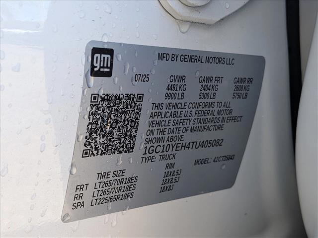 2026 Chevrolet Silverado EV LT - Standard Range 4WD