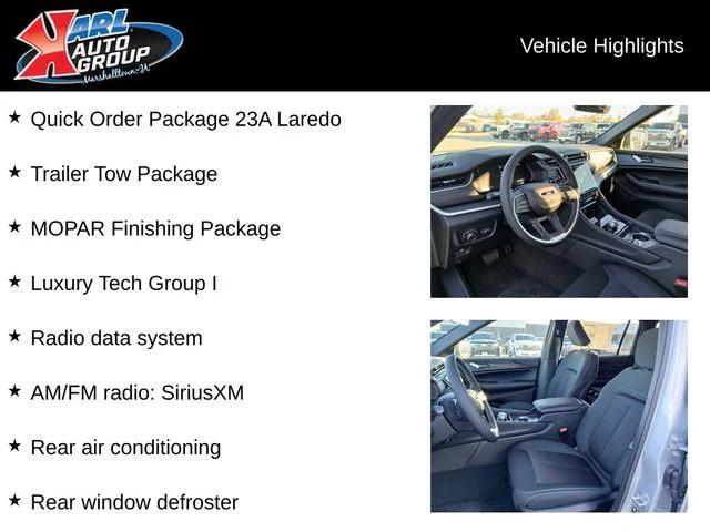 2025 Jeep Grand Cherokee GRAND CHEROKEE L LAREDO 4X4