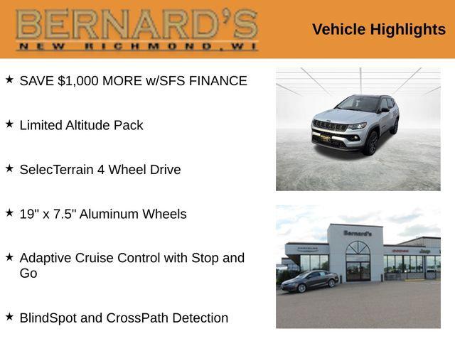 2026 Jeep Compass COMPASS LIMITED ALTITUDE 4X4