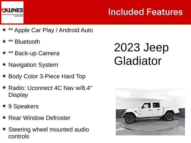 2023 Jeep Gladiator Overland 4x4