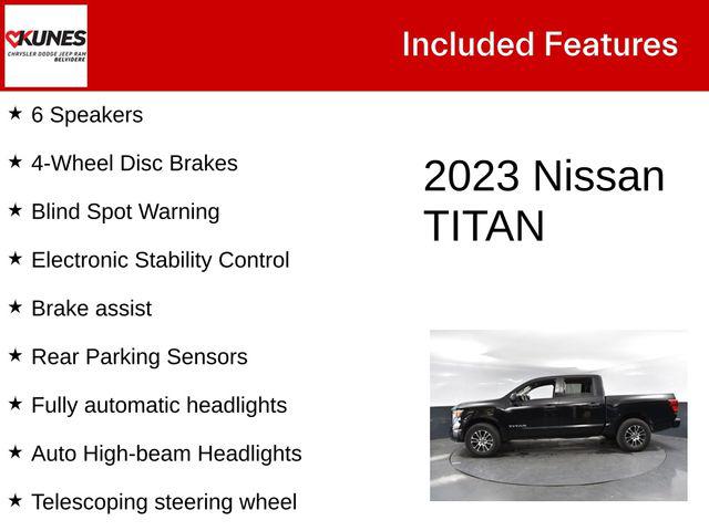 2023 Nissan TITAN Crew Cab SV 4x4