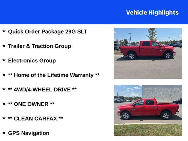 2023 RAM 1500 Classic SLT Crew Cab 4x4 57 Box