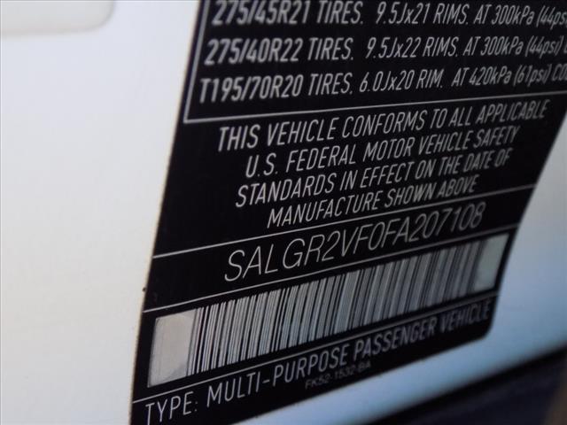 2015 Land Rover Range Rover 3.0L V6 Supercharged