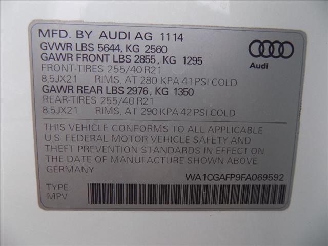 2015 Audi SQ5 3.0T Premium Plus
