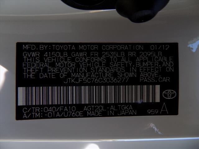 2012 Scion tC Hatchback Coupe