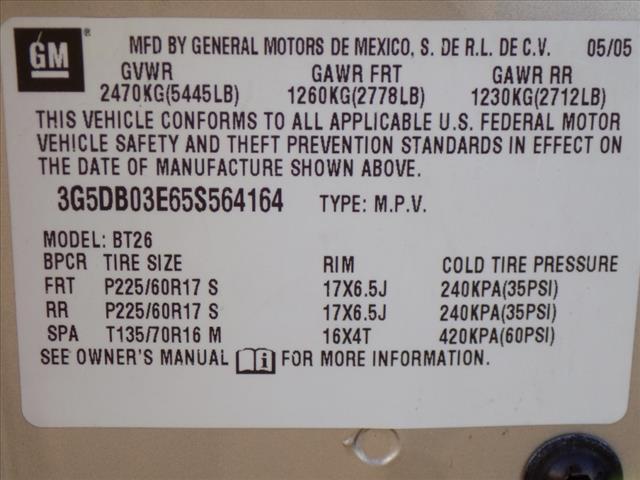 2005 Buick Rendezvous CX