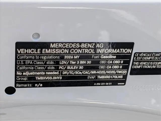 2026 Mercedes-Benz 500 4MATIC
