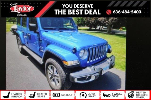 2022 Jeep Wrangler Unlimited Sahara 4x4