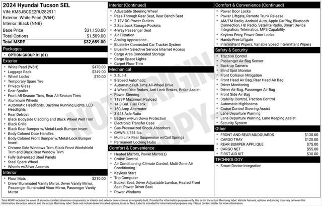 2024 Hyundai Tucson SEL