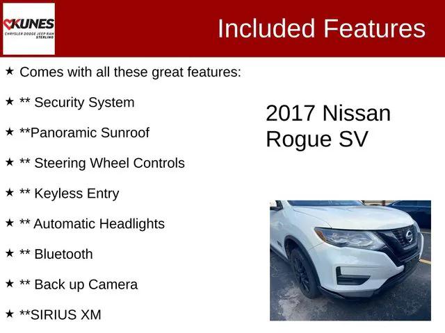 2017 Nissan Rogue SV